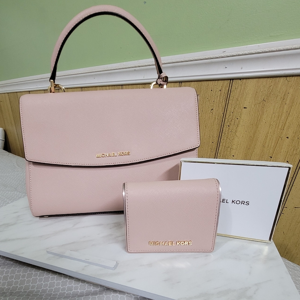 Michael Kors Ava Bag and Wallet Set